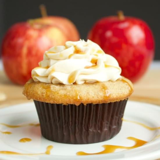 Apple Pie Cupcakes - Recipe photo by Family Table Treasures