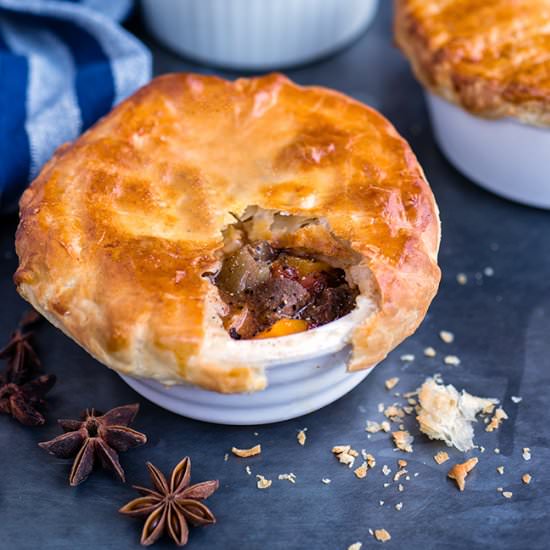 Vietnamese Beef Pot Pies - Recipe photo by supergoldenbakes
