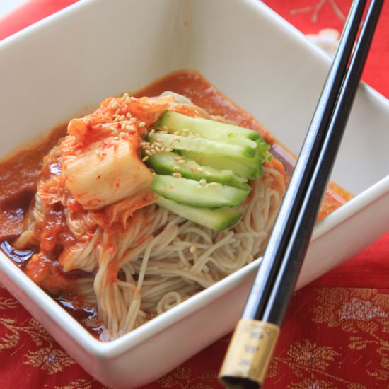 Korean Cold Noodles - Recipe photo by day7kitchen