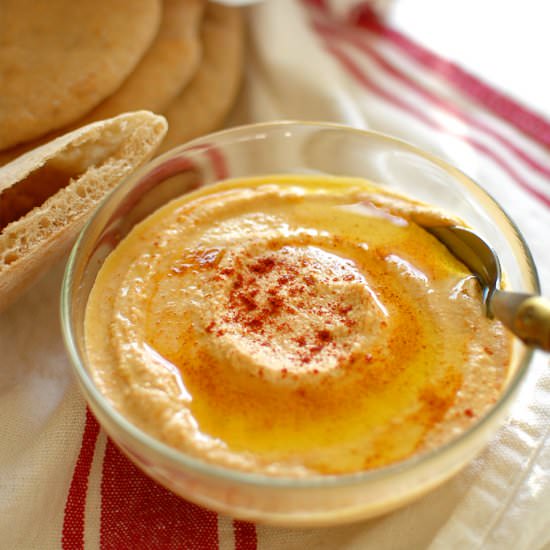 pumpkin hummus - Recipe photo by zielonysrodek