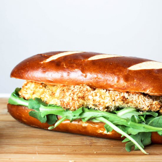 Panko Crusted Chicken Sandwich - Recipe photo by Diverse Dinners