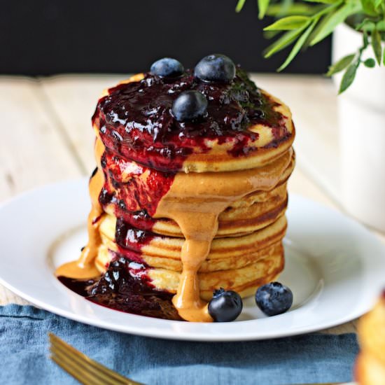 Perfect Vegan Pancakes - Recipe photo by contentednesscooking