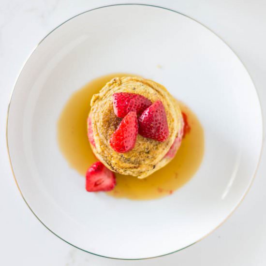 Gluten Free, Cornmeal Griddlecakes - Recipe photo by Coreen Murphy