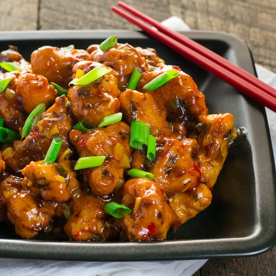 Sweet Chili Cauliflower Tempura - Recipe photo by nitinbud
