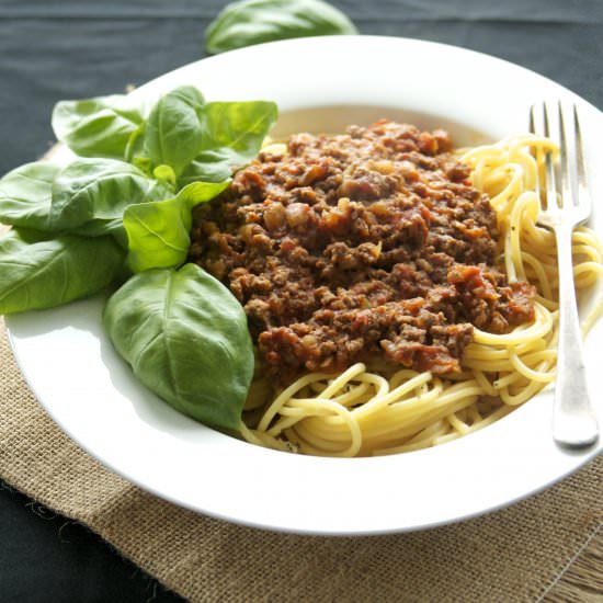 Spaghetti Bolognese - Recipe photo by tastechronicles