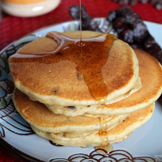 PB Chocolate Chip Pancake - Recipe photo by TheSpiffyCookie