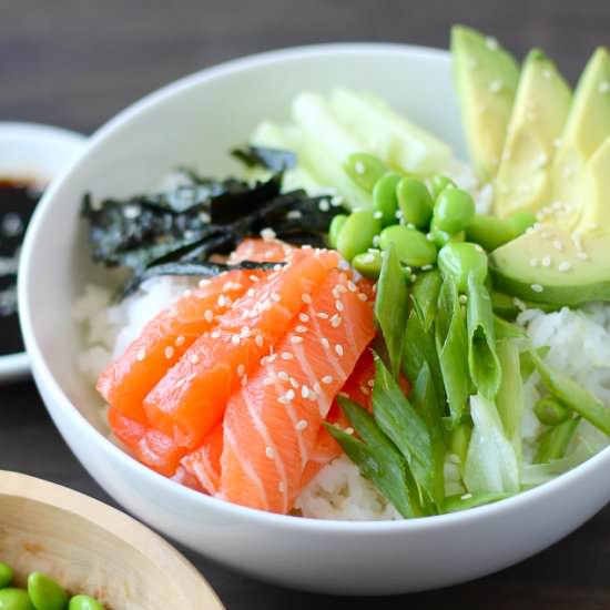 sushi bowl - Recipe photo by perpetuallyhungry