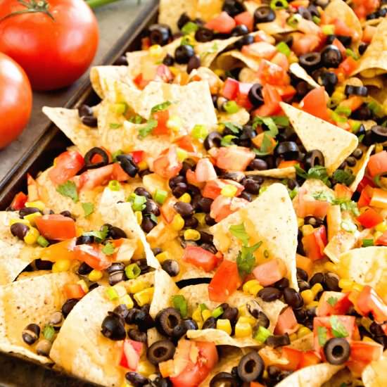 Southwestern Nachos with Chipotle - Recipe photo by julieseatsandtreats