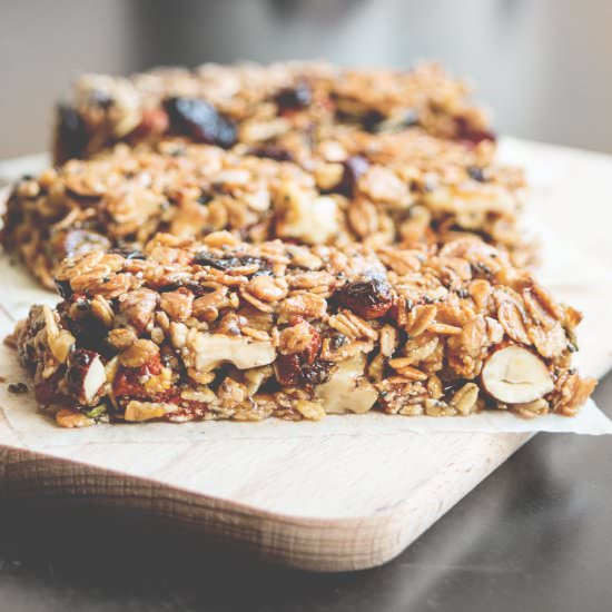 Vegan Superfood Granola Bars - Recipe photo by JuYogi