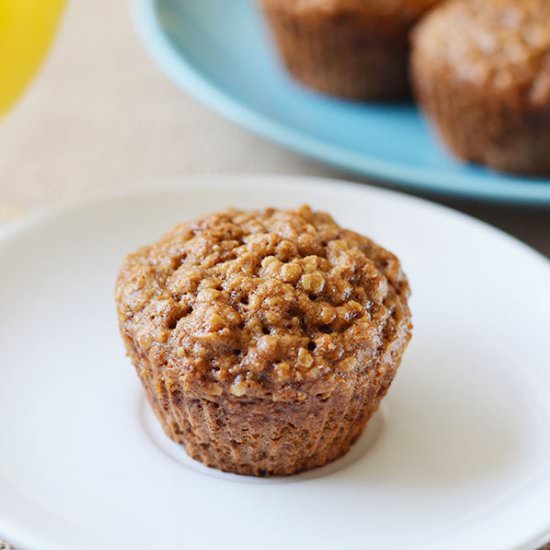 Gluten free, Vegan Banana Muffins - Recipe photo by Natural Fit Foodie