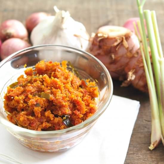 Tom Yam Paste - Recipe photo by Bake With Paws