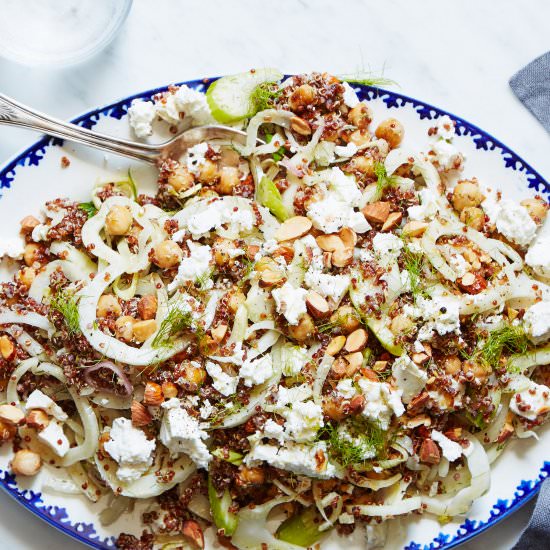 Celery, Fennel, and Quinoa salad - Recipe photo by Marley Spoon