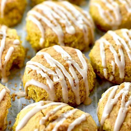 Pumpkin Scones - Recipe photo by She Wears Many Hats