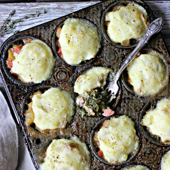 Mini Portuguese Kale Shepherd's Pie - Recipe photo by the_gourmet_RD