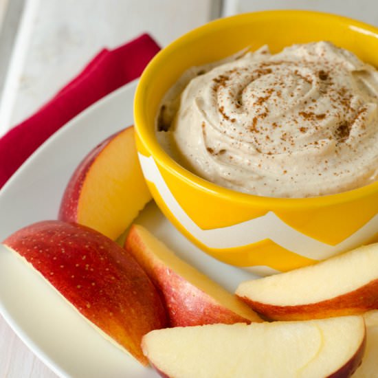 Nut Butter Apple Dip - Recipe photo by BentOnBetter