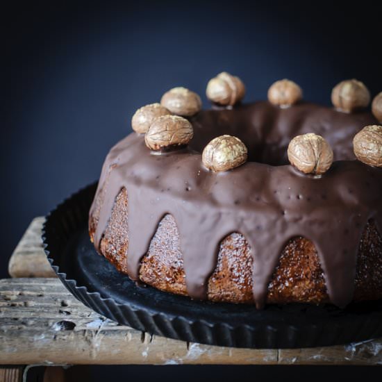 MOIST WALNUT CAKE - Recipe photo by trickytine