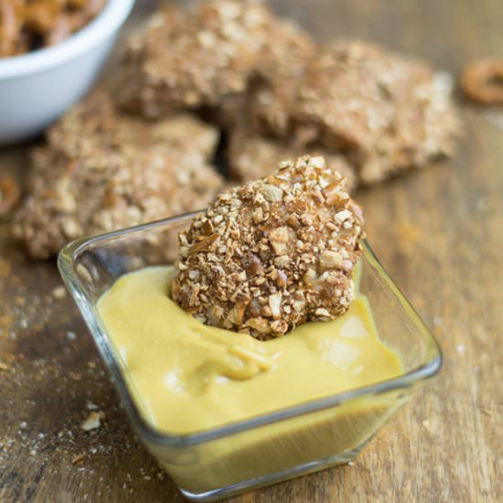 Cinnamon & Sugar Pretzel Coated Chicken - Recipe photo by cookingdivine