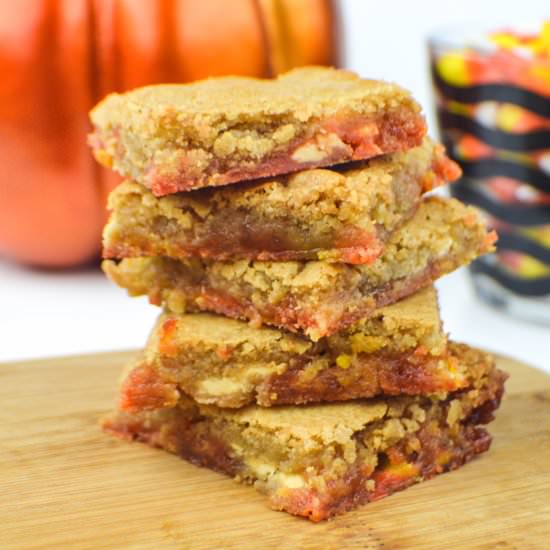 Candy Corn Blondies - Recipe photo by revamperate
