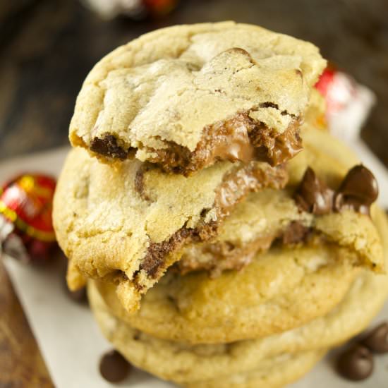 Truffle Stuffed Chocolate Cookies - Recipe photo by tiffanybendayan