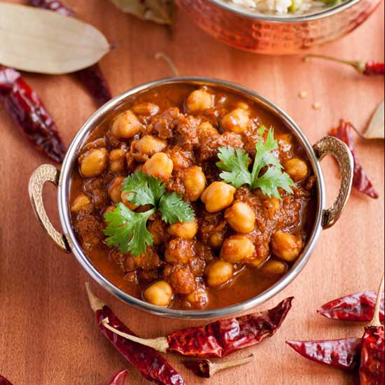 Vegan Chana Masala - Recipe photo by Andcakestoo
