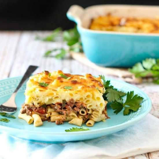 Pastitsio - Recipe photo by rachelcooksblog