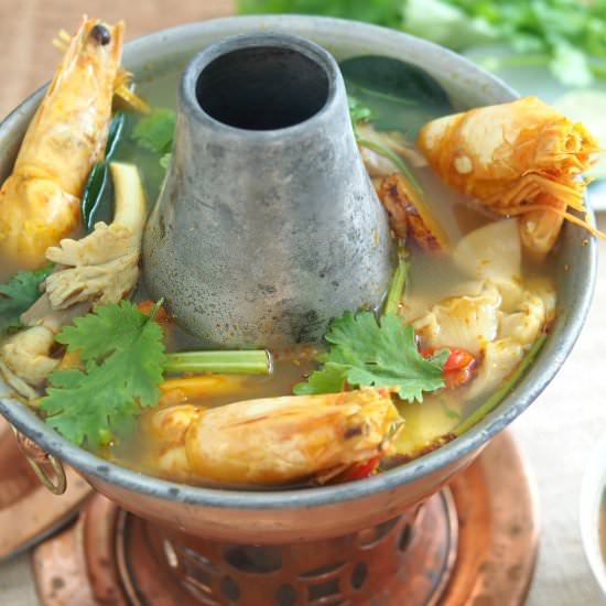Tom Yam Kung - Recipe photo by Bake With Paws