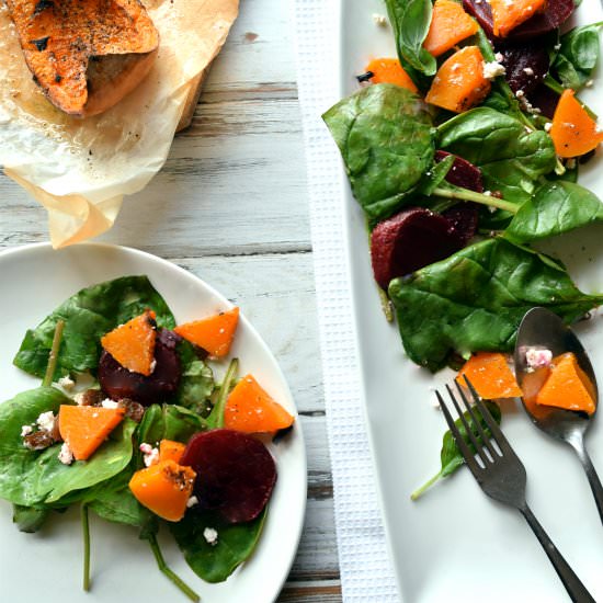 Butternut Squash Salad - Recipe photo by olliebo