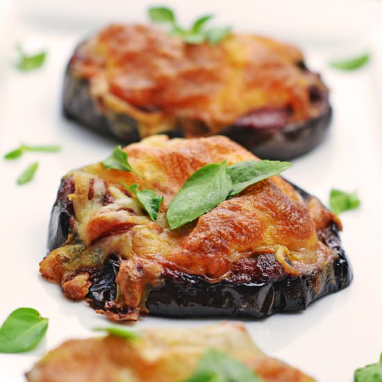 Eggplant Pizza - Recipe photo by Haiti Bites