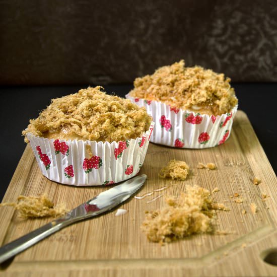 Pork Floss Bun - Recipe photo by Hungry PeePor