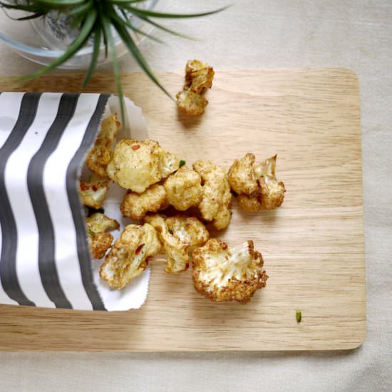 Deep Fried Cauliflowers - Recipe photo by monoandco
