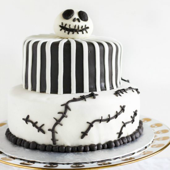 Nightmare Before Christmas Cake - Recipe photo by thecookiewriter