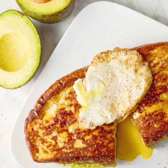 Avocado Stuffed French Toast - Recipe photo by mymoderncookery
