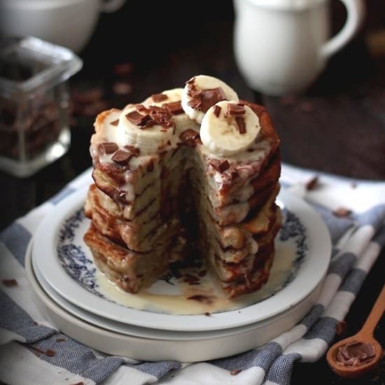 Banana Pancakes - Recipe photo by RusticK