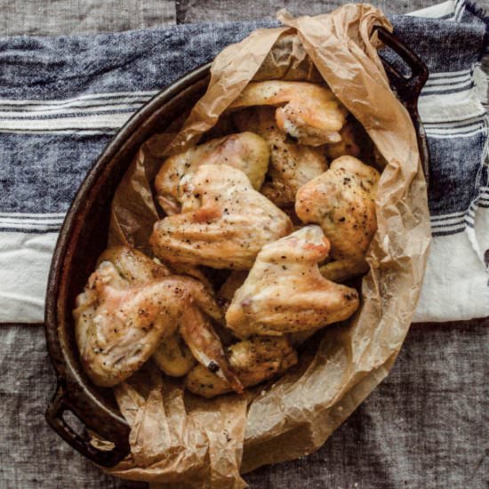 Apple Glazed Baked Chicken Wings - Recipe photo by mylavenderblues