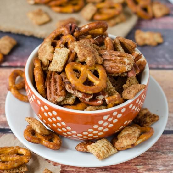 Pumpkin Spice Chex Mix - Recipe photo by freshaprilflours