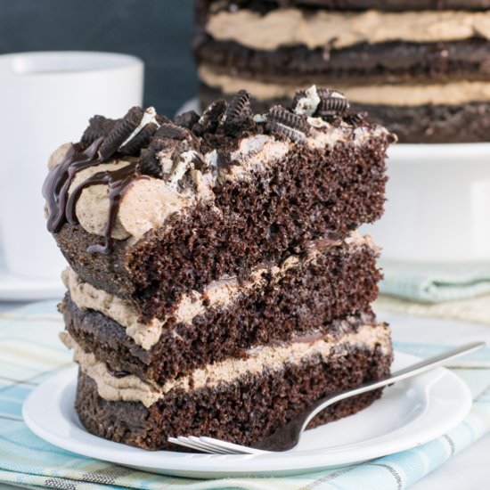 Mississippi Mudslide Cake - Recipe photo by BruCrewLife