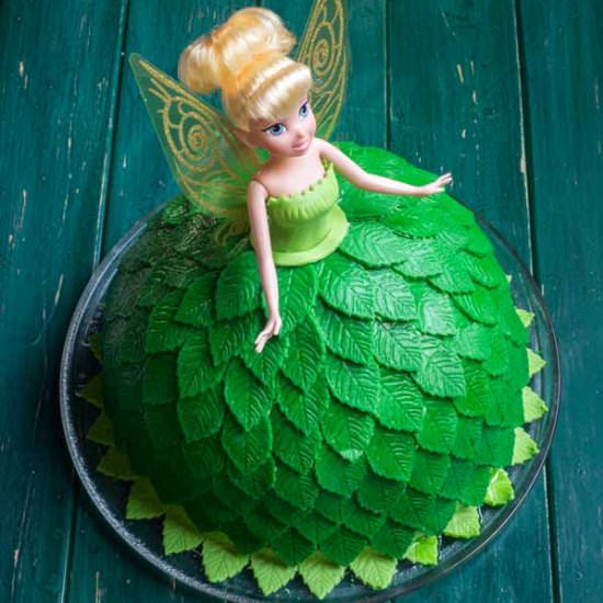 Tinkerbell Doll Cake - Recipe photo by denisav