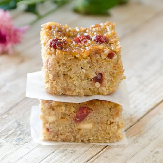 Quinoa, Blueberry and Cinnamon Cake - Recipe photo by ahungryblog