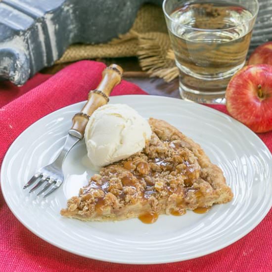 Apple Pie Pizza - Recipe photo by thatskinnychickcanbake