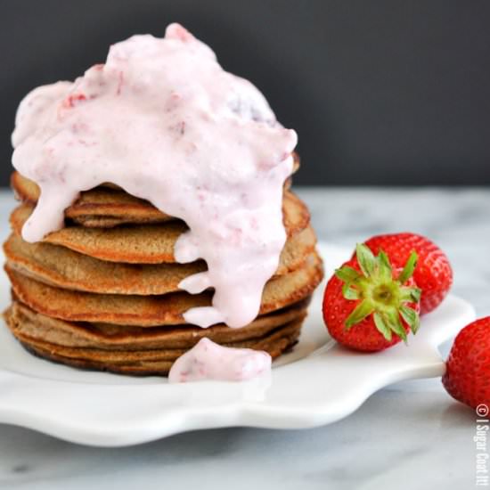 Banana Flour Pancakes - Recipe photo by I Sugar Coat It