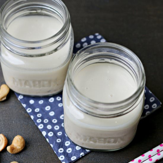 Easy To Make Cashew Milk - Recipe photo by simplyhappenstance