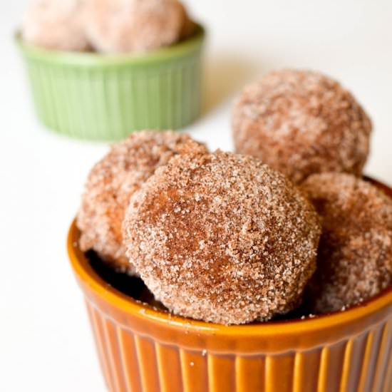 Pumpkin Spice Donut Holes - Recipe photo by sweetsundays