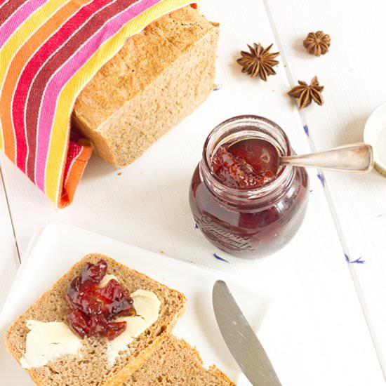 Plum Jam with Spices - Recipe photo by frenchgirlcuisine