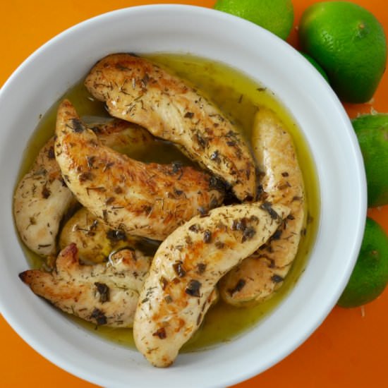 Mimi's Lime Chicken - Recipe photo by yummyfortheheart