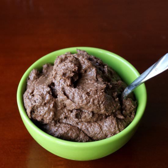 Chocolate Black Bean Fudge - Recipe photo by auntiebethany