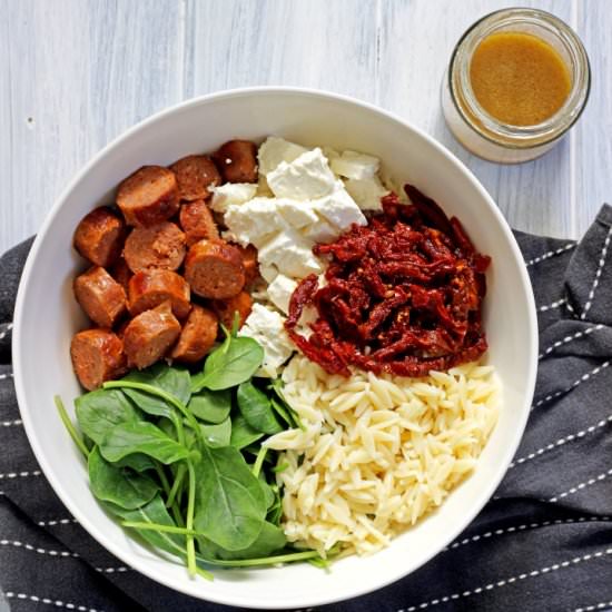 Mediterranean Orzo Salad - Recipe photo by thekiwicountrygirl