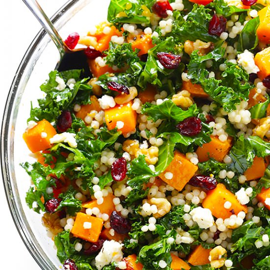 Roasted Butternut Squash Couscous - Recipe photo by gimme some oven