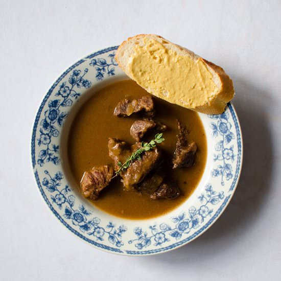 Belgian Beef Stew (Carbonnade) - Recipe photo by sprigandflours