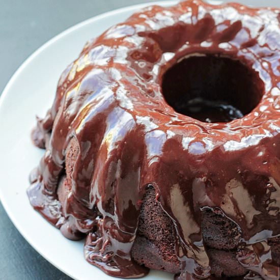 Rich Chocolate Bundt Cake - Recipe photo by GoodFoodShared