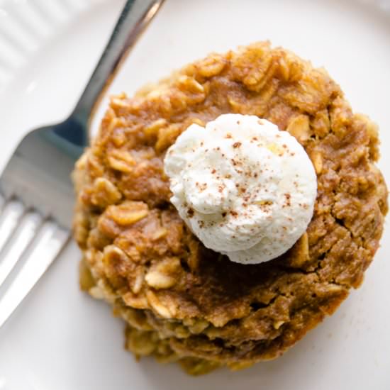 Baked Pumpkin Pie Oatmeal - Recipe photo by JenniferinFLX